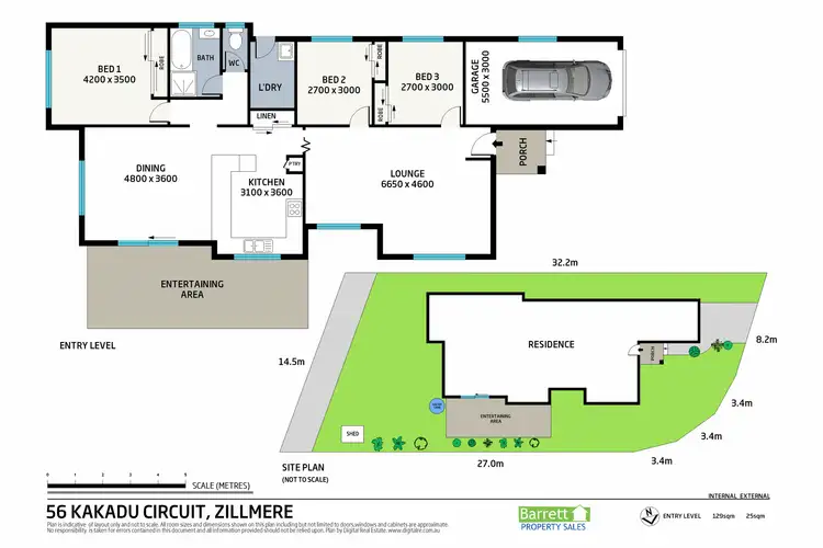 Floorplan of Homely house listing, 56 Kakadu Circuit, Zillmere QLD 4034