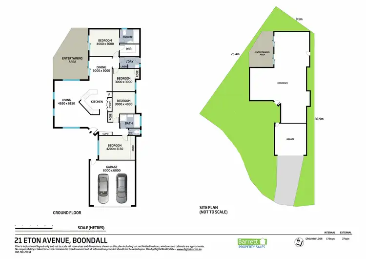 Floorplan of Homely house listing, 21 Eton Avenue, Boondall QLD 4034