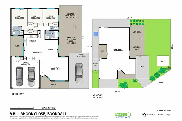 Floorplan of Homely house listing, 8 Billanook Close, Boondall QLD 4034