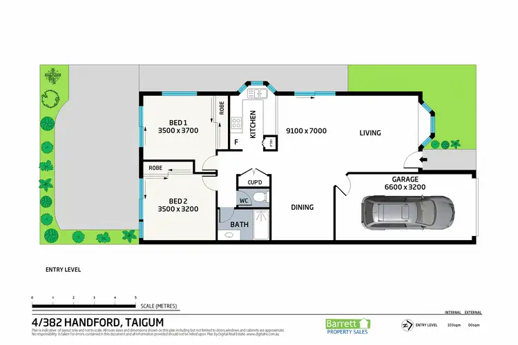 Floorplan of Homely unit listing, 4/382 Handford Road, Taigum QLD 4018