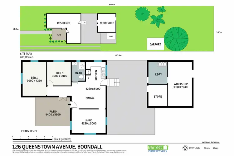 Floorplan of Homely house listing, 126 Queenstown Avenue, Boondall QLD 4034