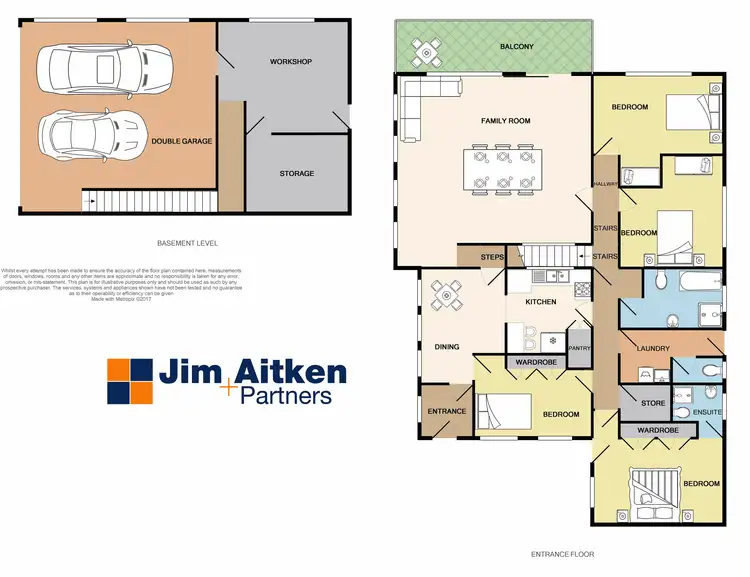 Floorplan of Homely house listing, 40 Ross Crescent, Blaxland NSW 2774