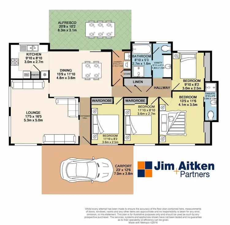 Floorplan of Homely house listing, Address available on request