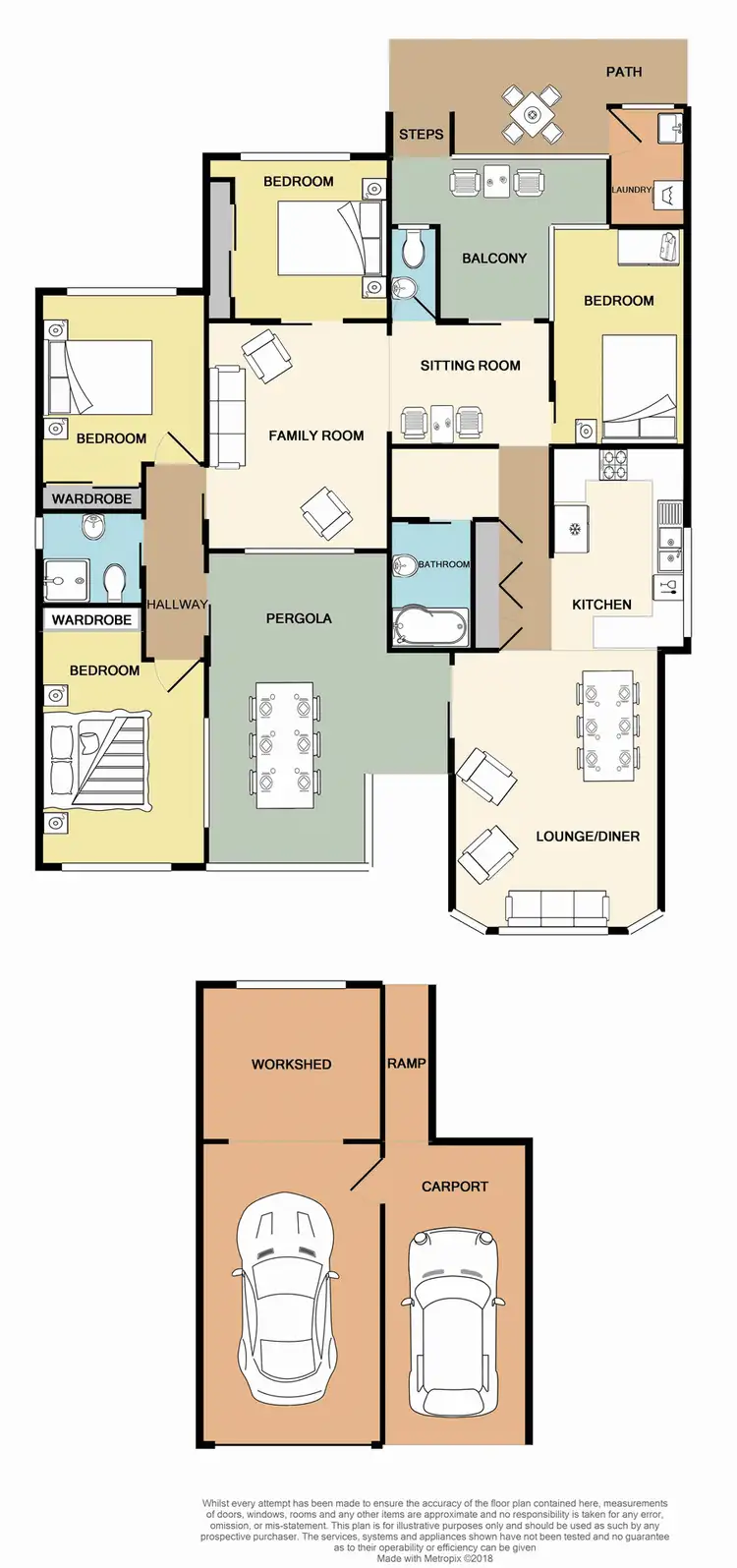 Floorplan of Homely house listing, 49 Bridge Road, Blaxland NSW 2774