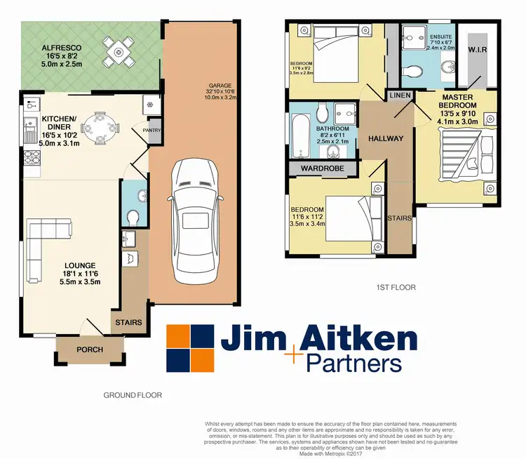 Floorplan of Homely townhouse listing, 2/45 Jones Street, Kingswood NSW 2747