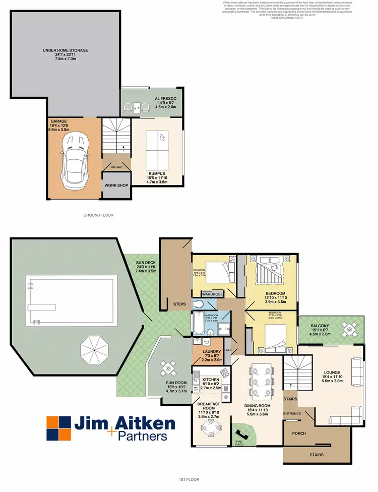 Floorplan of Homely house listing, 3 Alexandra Crescent, Glenbrook NSW 2773