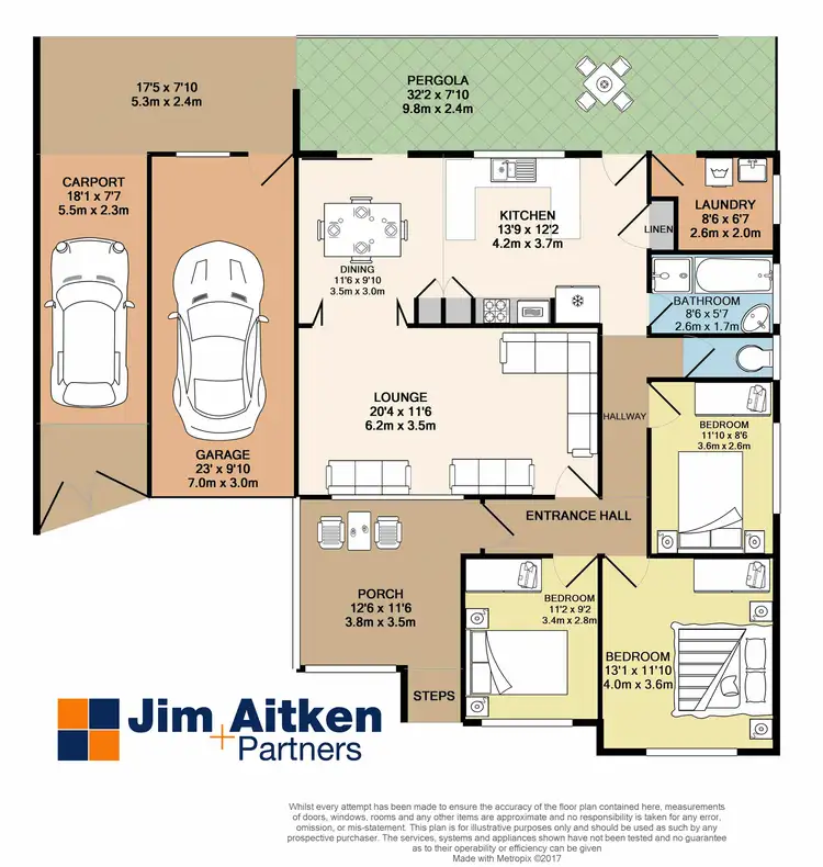 Floorplan of Homely house listing, 11 Kennedy Drive, South Penrith NSW 2750