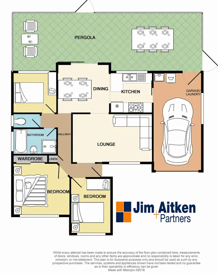 Floorplan of Homely house listing, 9 Chopin Crescent, Claremont Meadows NSW 2747