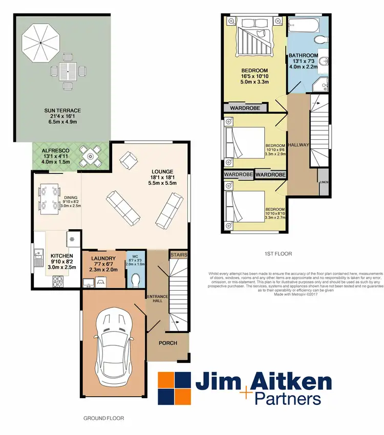 Floorplan of Homely townhouse listing, 2/25-27 Doonmore Street, Penrith NSW 2750