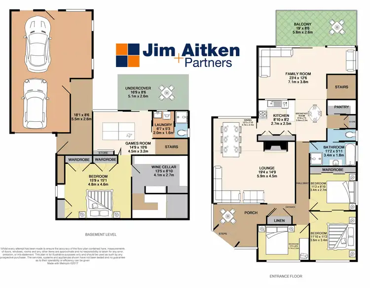 Floorplan of Homely house listing, 18 Hillcrest Road, Emu Heights NSW 2750