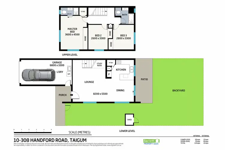 Floorplan of Homely townhouse listing, 10/308 Handford Road, Taigum QLD 4018