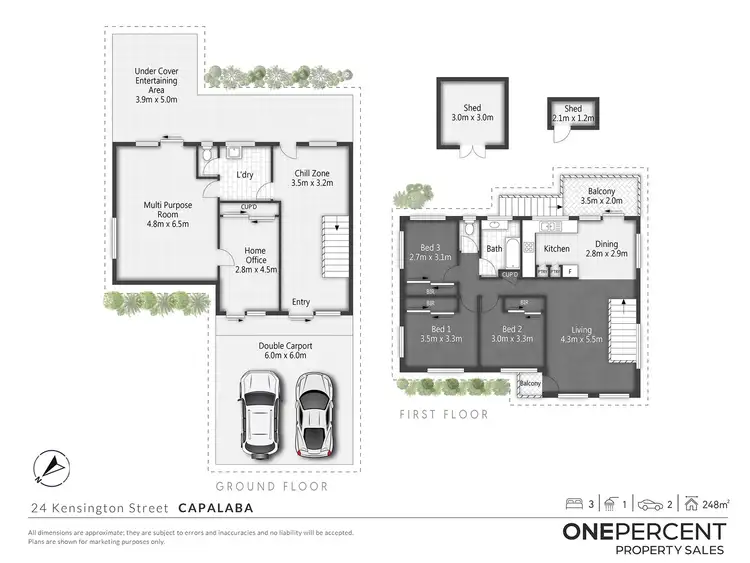 Floorplan of Homely house listing, 24 Kensington Street, Capalaba QLD 4157