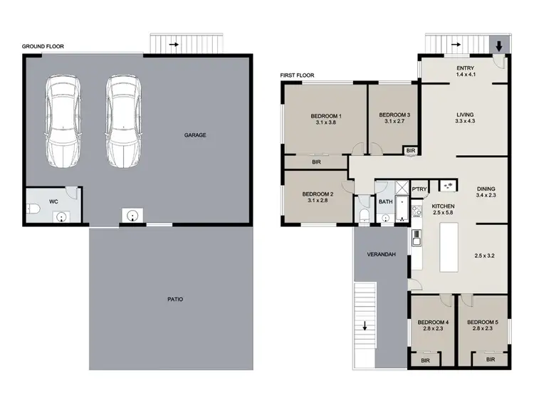Floorplan of Homely house listing, 4 Liffey Way, Calliope QLD 4680