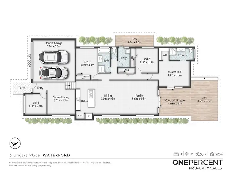 Floorplan of Homely house listing, 6 Undara Place, Waterford QLD 4133