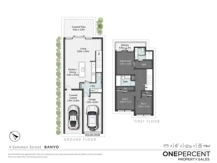 Floorplan of Homely townhouse listing, 4 Solomon Street, Banyo QLD 4014