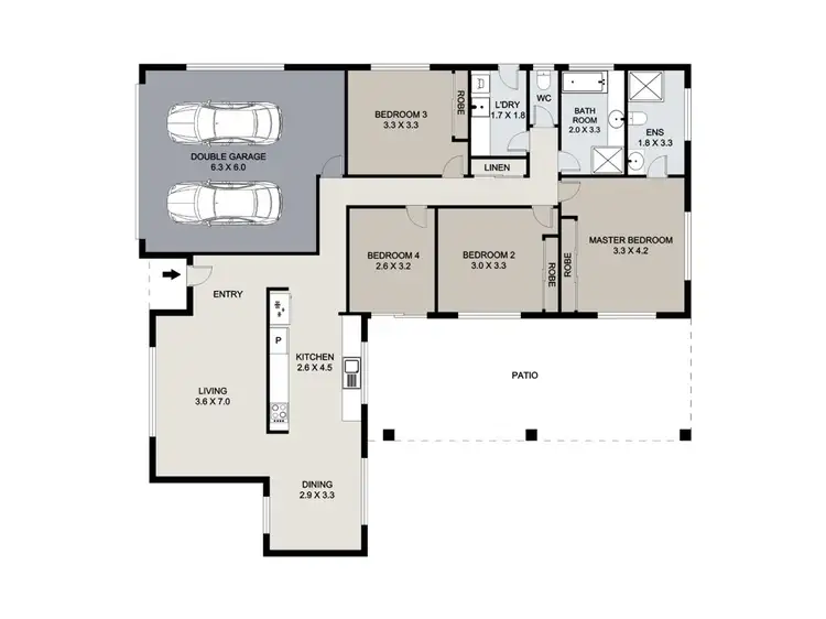 Floorplan of Homely house listing, 24 Geoffrey Thomas Drive, Tannum Sands QLD 4680