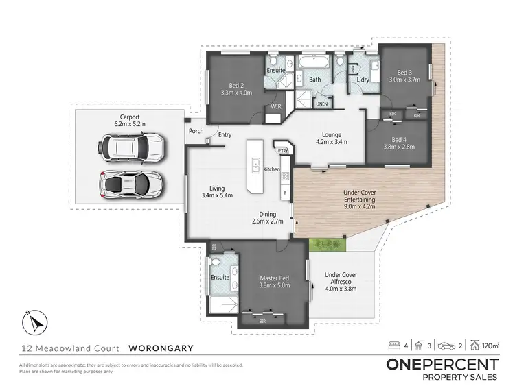 Floorplan of Homely house listing, 12 Meadowland Court, Worongary QLD 4213