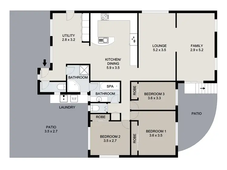 Floorplan of Homely house listing, 23 Coral Court, Kin Kora QLD 4680