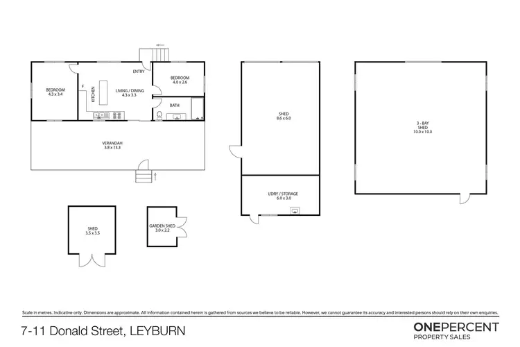 Floorplan of Homely house listing, 7 - 11 Donald Street, Leyburn QLD 4365