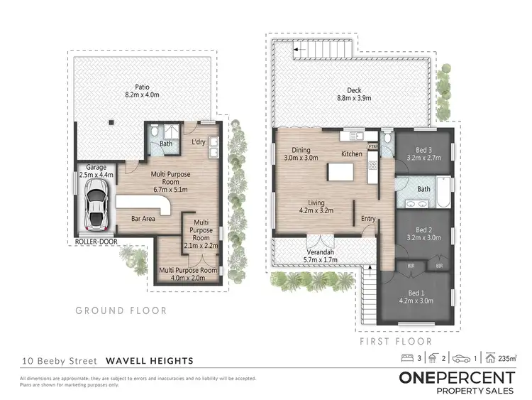 Floorplan of Homely house listing, 10-12 Beeby Street, Wavell Heights QLD 4012