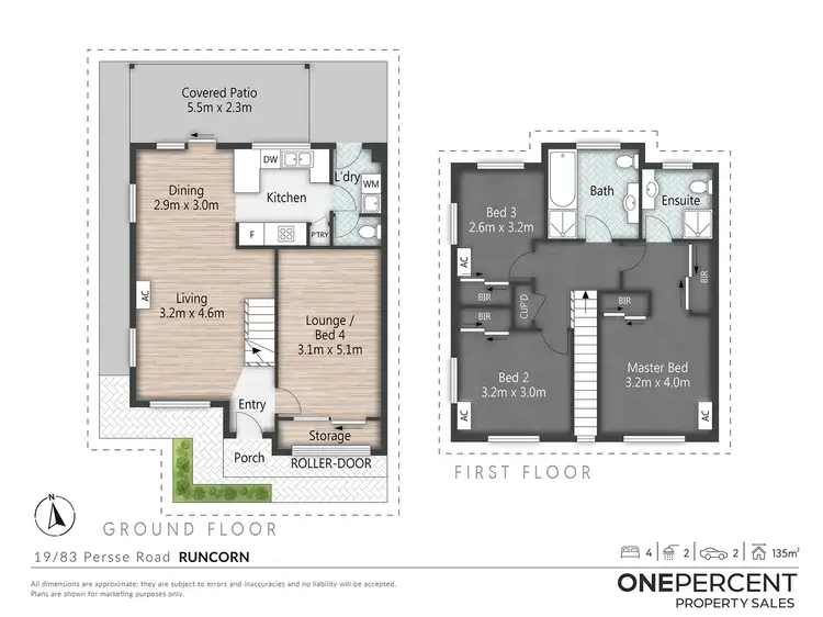 Floorplan of Homely townhouse listing, 19/83 Persse Road, Runcorn QLD 4113