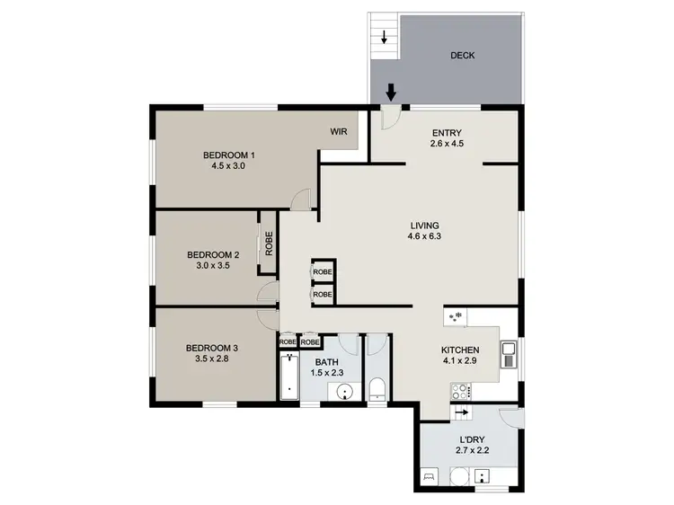 Floorplan of Homely house listing, 17 Boles Street, West Gladstone QLD 4680