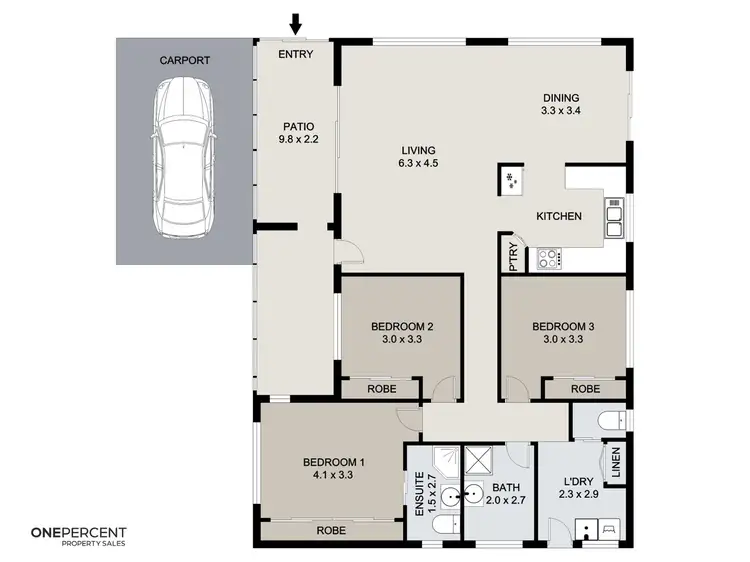 Floorplan of Homely house listing, 4 Poppel Street, Kin Kora QLD 4680