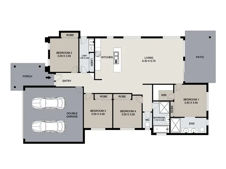Floorplan of Homely house listing, 31 Boonderee Place, New Auckland QLD 4680