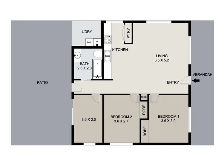 Floorplan of Homely house listing, 4 Satinay Street, New Auckland QLD 4680