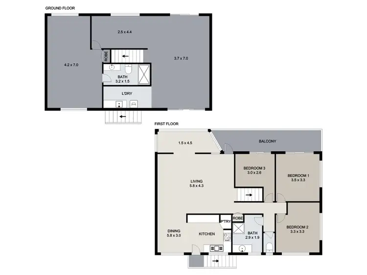 Floorplan of Homely house listing, 42 Walters Avenue, West Gladstone QLD 4680
