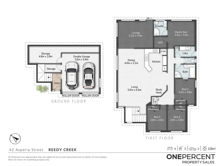 Floorplan of Homely house listing, 42 Asperia Street, Reedy Creek QLD 4227