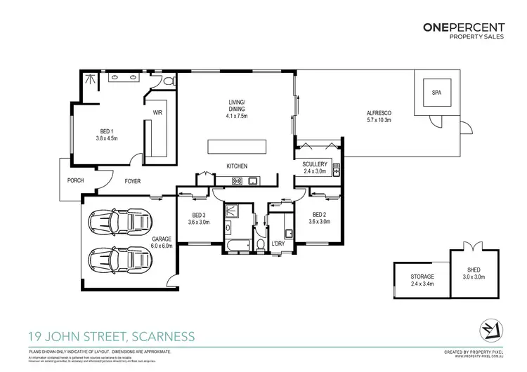 Floorplan of Homely house listing, 19 John Street, Scarness QLD 4655