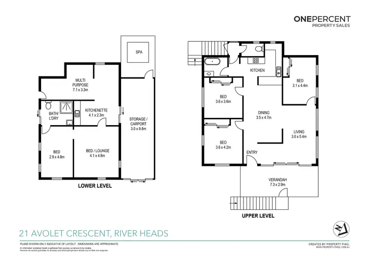 Floorplan of Homely house listing, 21 Avolet Crescent, River Heads QLD 4655