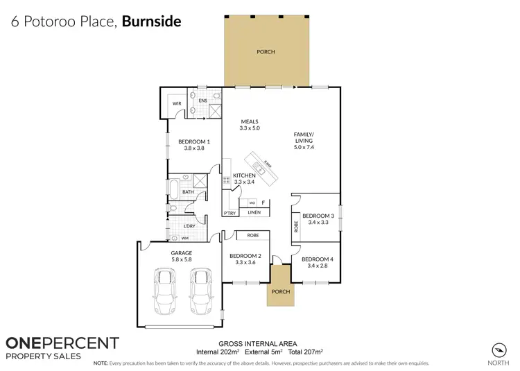 Floorplan of Homely house listing, 6 Potoroo Place, Burnside QLD 4560