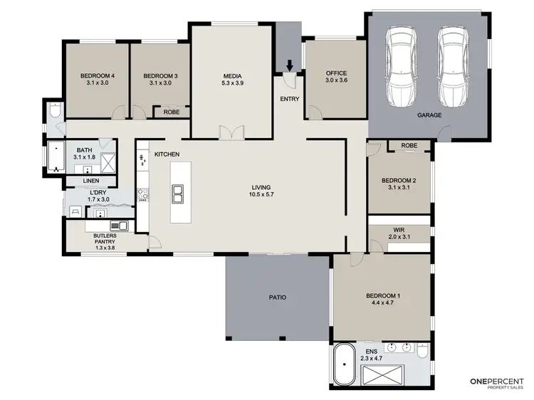 Floorplan of Homely house listing, 21 Lagoon Road, Beecher QLD 4680