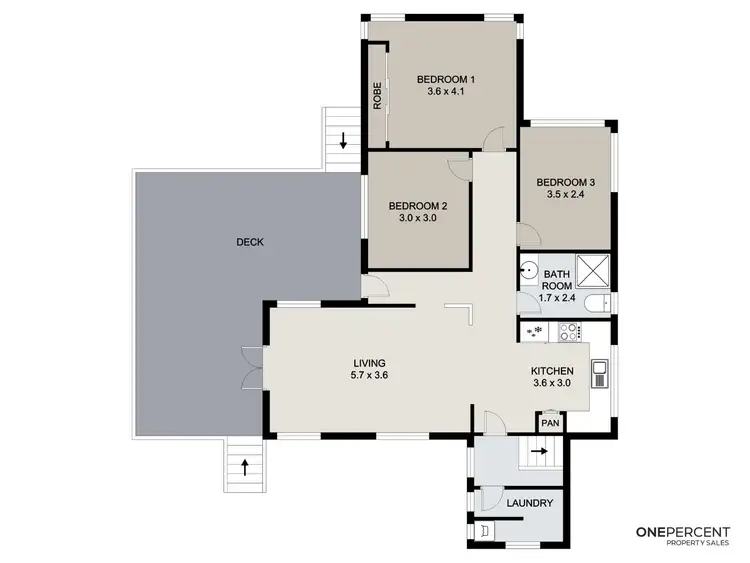 Floorplan of Homely house listing, 5 Ormonde Street, West Gladstone QLD 4680