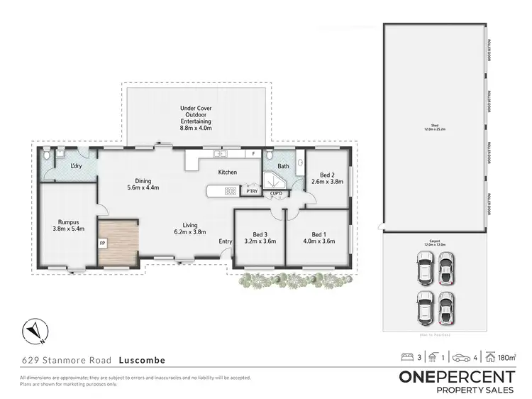 Floorplan of Homely house listing, 629 Stanmore Road, Luscombe QLD 4207