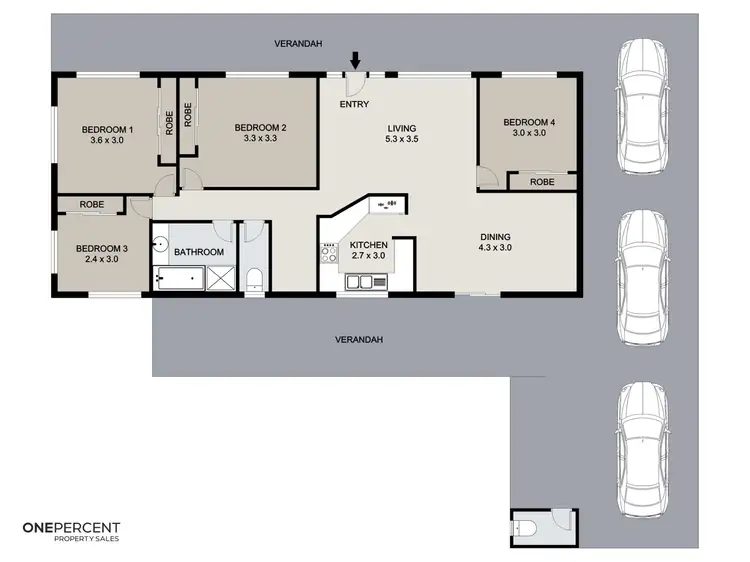 Floorplan of Homely house listing, 9 Jarrah Drive, Boyne Island QLD 4680