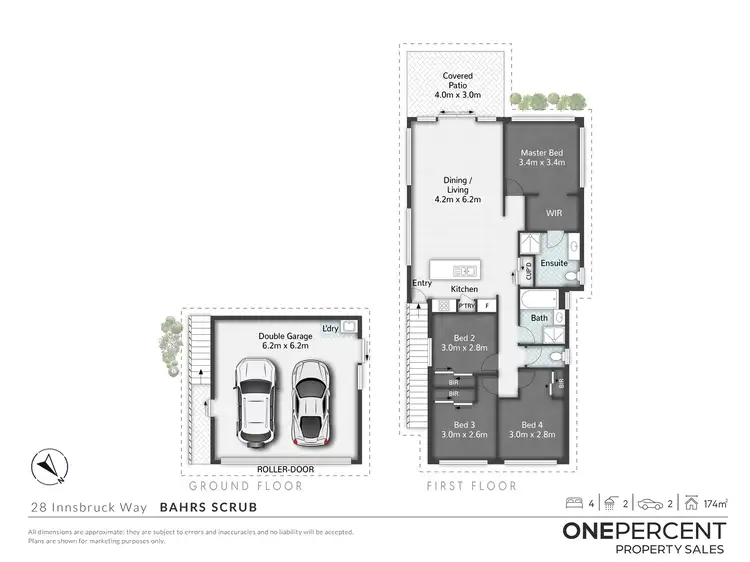 Floorplan of Homely house listing, 28 Innsbruck Way, Bahrs Scrub QLD 4207