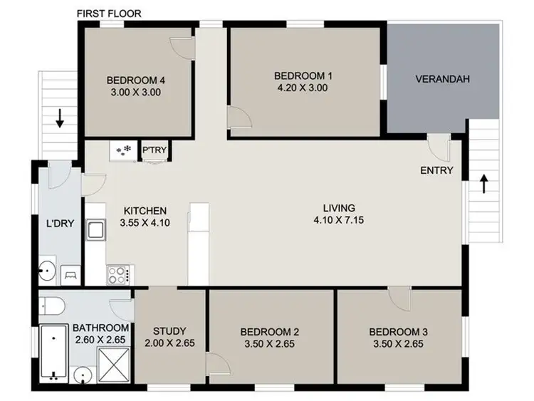 Floorplan of Homely house listing, 271 Auckland Street, South Gladstone QLD 4680