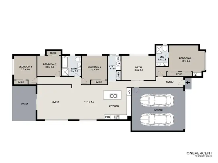 Floorplan of Homely house listing, 20 Brindabella Parade, New Auckland QLD 4680