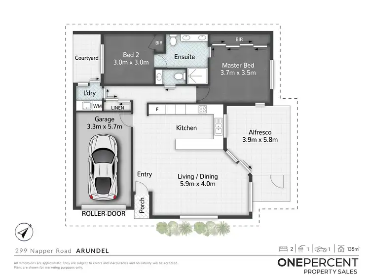 Floorplan of Homely retirement listing, 8902/299 Napper Road, Arundel QLD 4214