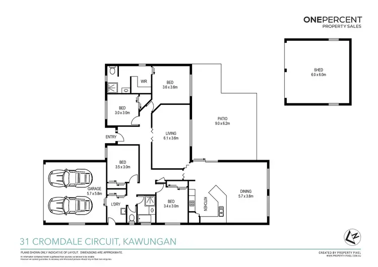 Floorplan of Homely house listing, 31 Cromdale Circuit, Kawungan QLD 4655