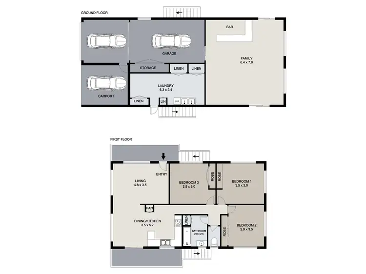 Floorplan of Homely house listing, 153 Philip Street, West Gladstone QLD 4680