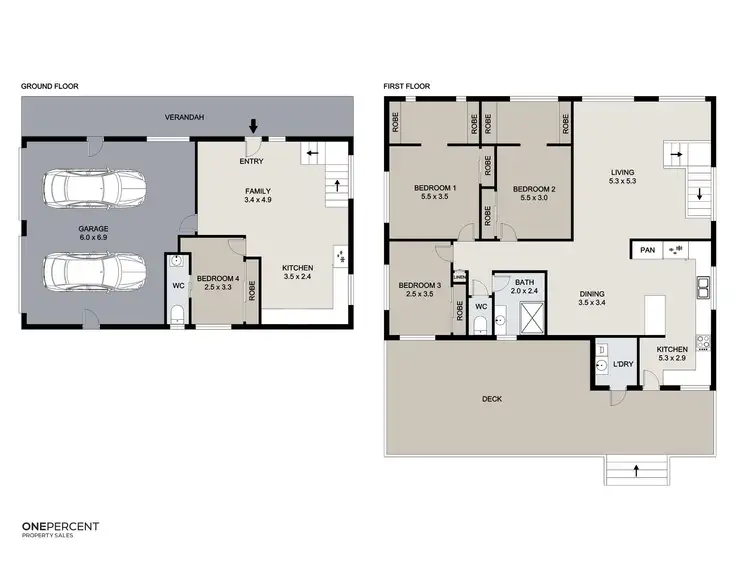 Floorplan of Homely house listing, 35 Kin Kora Drive, Kin Kora QLD 4680