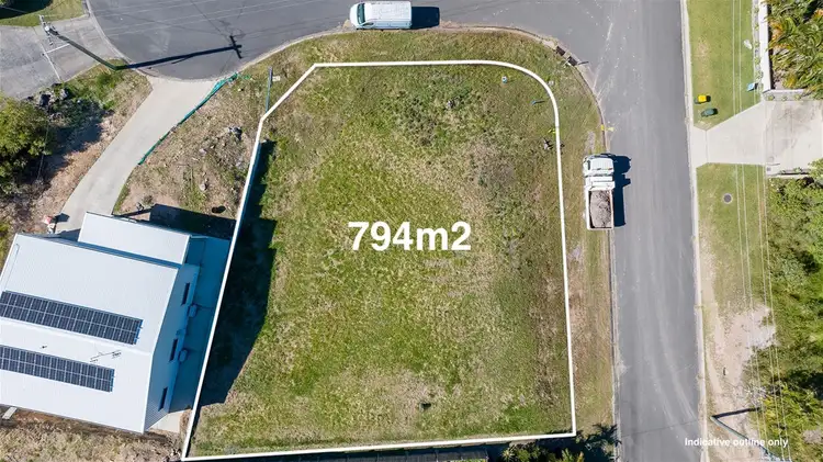 Floorplan of Homely land listing, 8 Cabbage Palm Drive, Agnes Water QLD 4677