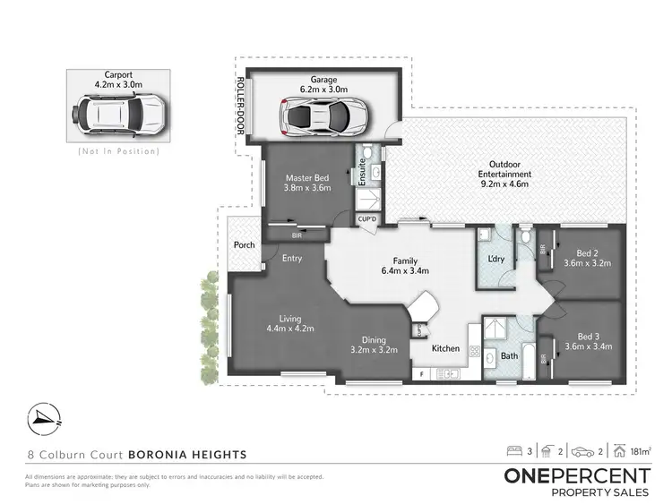 Floorplan of Homely house listing, 8 Colburn Court, Boronia Heights QLD 4124
