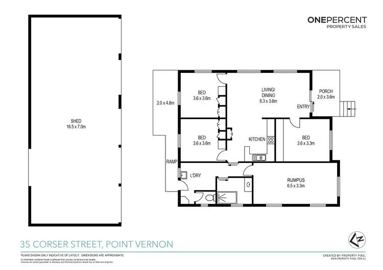 Floorplan of Homely house listing, 35 Corser Street, Point Vernon QLD 4655
