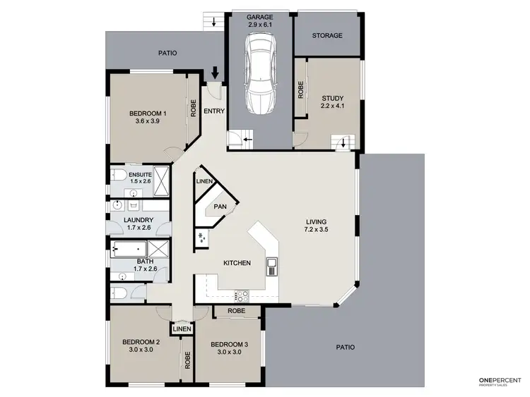 Floorplan of Homely house listing, 14 Tyson Crescent, Tannum Sands QLD 4680