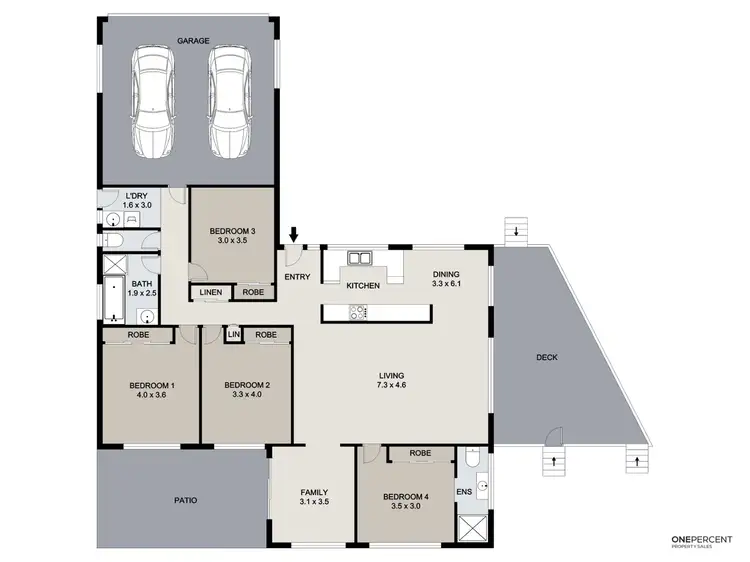 Floorplan of Homely house listing, 18 Berrigan Court, Kin Kora QLD 4680